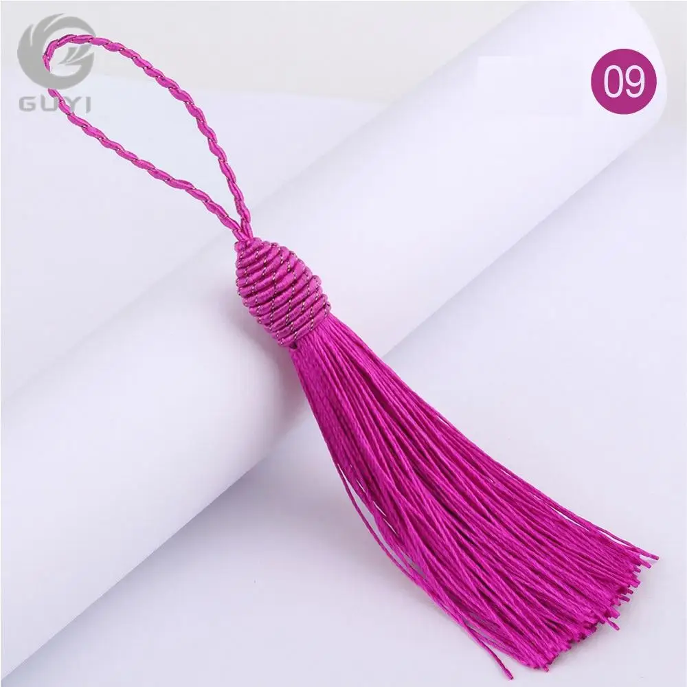 Color No.9 10 шт./лот 20 цветов доступны DIY кисточки DIY аксессуары нитки шелковые кисточки товары для украшения дома - Цвет: Color No.9
