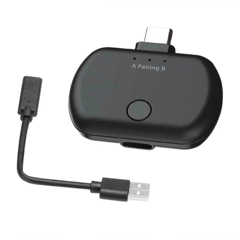 Bluetooth 5 0 USB Type C Dual Link Aptx низкая задержка беспроводной музыкальный передатчик аудио