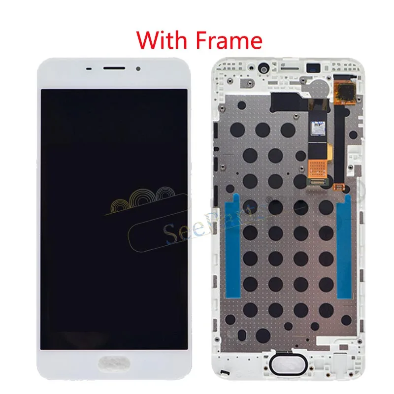 5 &quotдля MEIZU M3E LCD дисплей кодирующий преобразователь сенсорного экрана в сборе Meilan