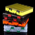 Ходить рыбы Пластик рыболовная приманка коробка Двусторонняя 10 отсеков Minnow приманки рыболовные крючки блесна приманка лягушки Коробки для рыболовные снасти