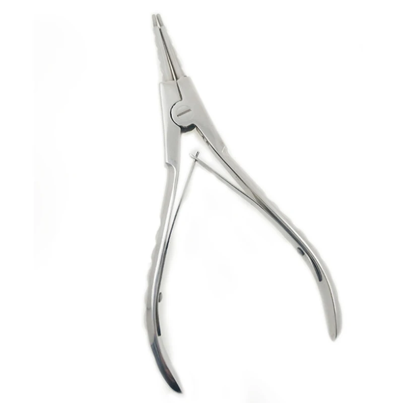 acechannel Stainless steel opening pliers For body piercing ring segment ring ball closure ring