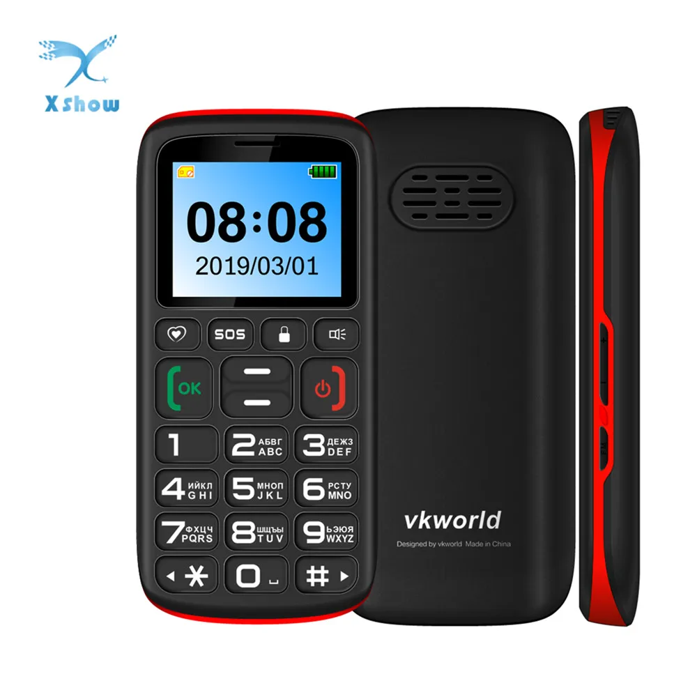 Vkworld Z3 многофункциональный мобильный телефон для пожилых детей мини клавиатура с