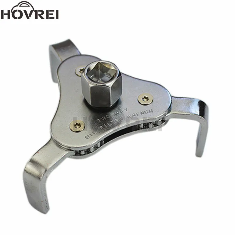 Multi-Tool Car Oil Filter Wrench Tool Flat Three Dlaw Machine Adjustable Two Way Repairing Tools |