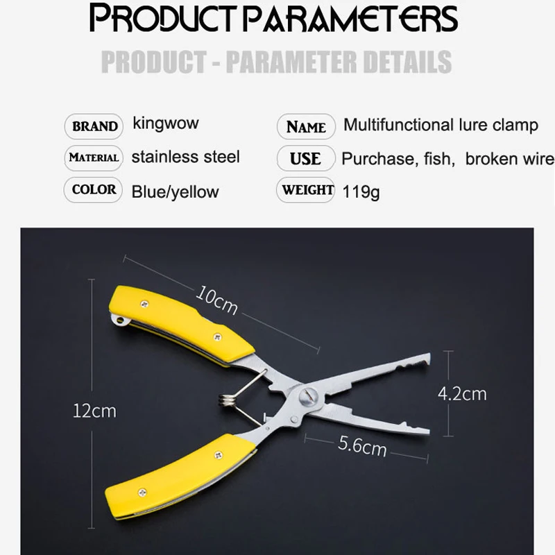 Fishing use scissors with Knife Protective Bag Hook Remove Tools Steel Pliers Scissors Line Cutter Useful Tool | Спорт и развлечения