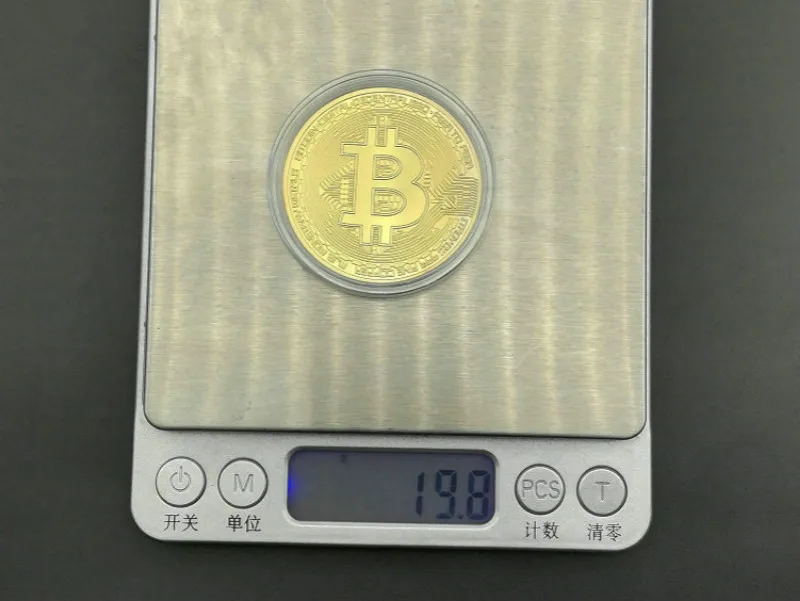 Золотой Античный Биткоин коллекционные художественные памятные коллекционные монеты подарок Счастливый позолоченный Монетный бит BTC металлический элемент 40x1.5mm