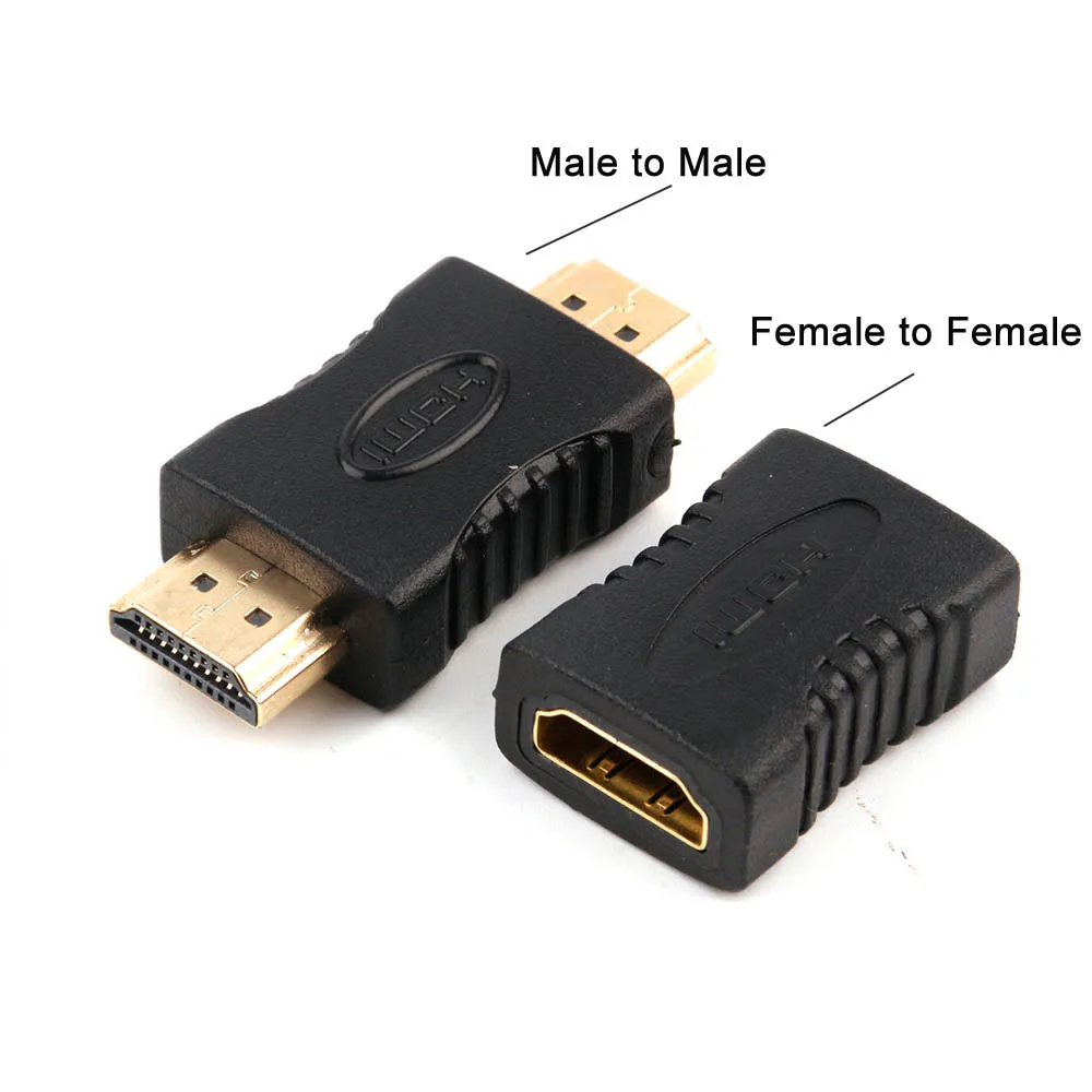 HDMI Женский к гнезду адаптер соединитель конвертер для HDTV 1080 P HDMI адаптер для Android tv Box Smart tv