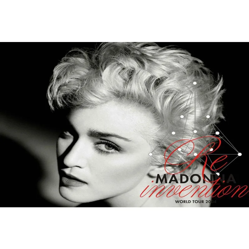 Madonna холст ткань тканевый плакат пользовательские граффити Печать на холсте