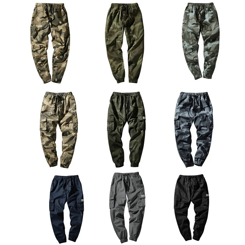 LOMAIYI, M-7XL, мужские брюки карго, камуфляж, джоггеры, Мужские штаны, весна, камуфляж, уличная одежда, хип-хоп/шаровары для мужчин, BM278