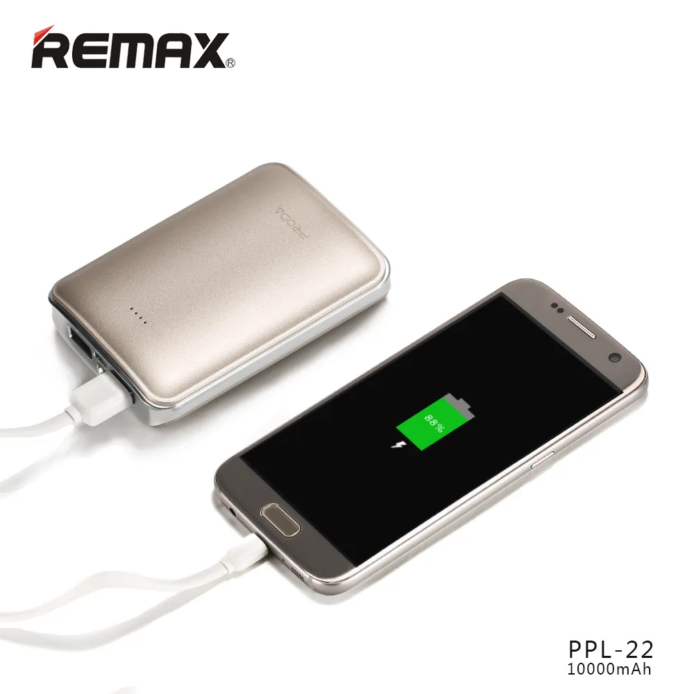 Remax Portable 10000 MAH PowerBank Poverbank External Battery Charger For Iphone 6 6s 7 Xiaomi USB Power bank batterie external | Мобильные