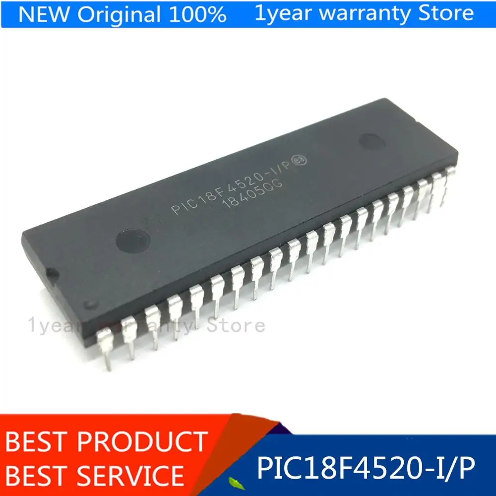 

PIC18F4520-I/P 18F4520-I/P 18F4520 DIP-40 New original IC