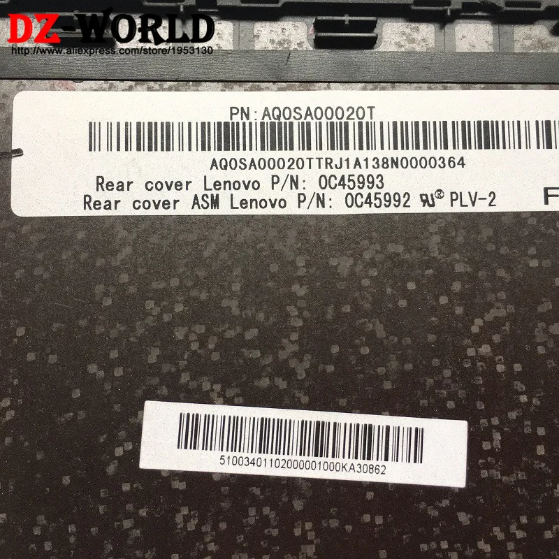 Новый оригинальный задний Чехол для ЖК-дисплея Lenovo ThinkPad X230S X240S верхняя крышка
