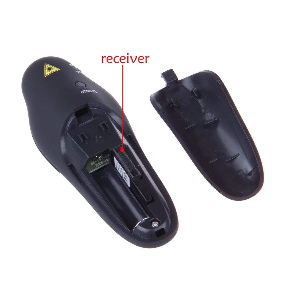 FORNORM Wireless Presenter with Red Laser Pointers Pen USB RF Remote Control Page for Turning PPT Powerpoint Presentation | Электроника