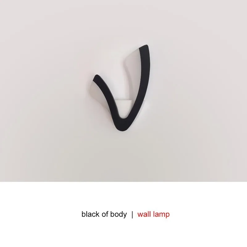 black 1 head Современные светодиодные потолочные лампы для гостиной, спальни, комнаты, домашнего декора, лампы для кухни, светильники, черная молния, с пультом дистанционного управления, блеск - Цвет корпуса: black 1 head