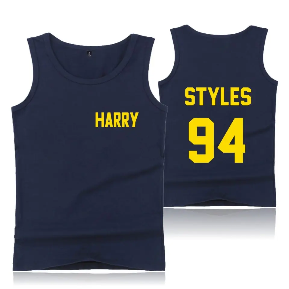 

One Direction Harry Styles Streetwear Vest Tank Tops Bodybuilding Fitness Gym Clothing Workout Casual Men's Tops