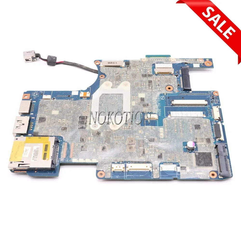 Материнская плата NOKOTION K000106830 для ноутбука toshiba Satellite T210 T215 T230 NDU00 LA 6031P HM55 U5400