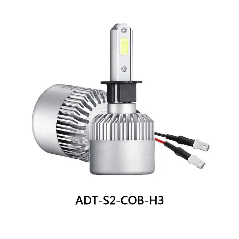 

autodragons Hot Sale 6000K H1 H3 H4 H7 H9 H13 880 881 9004 9005 9006 36w 8000lm IP65 Car Headlight Bulb