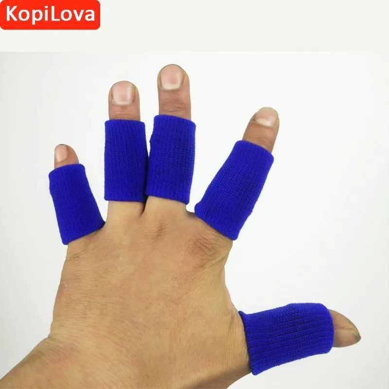 KopiLova 10 шт./упак. Спорт Защита напальчники Нескользящие пальцев напальчник