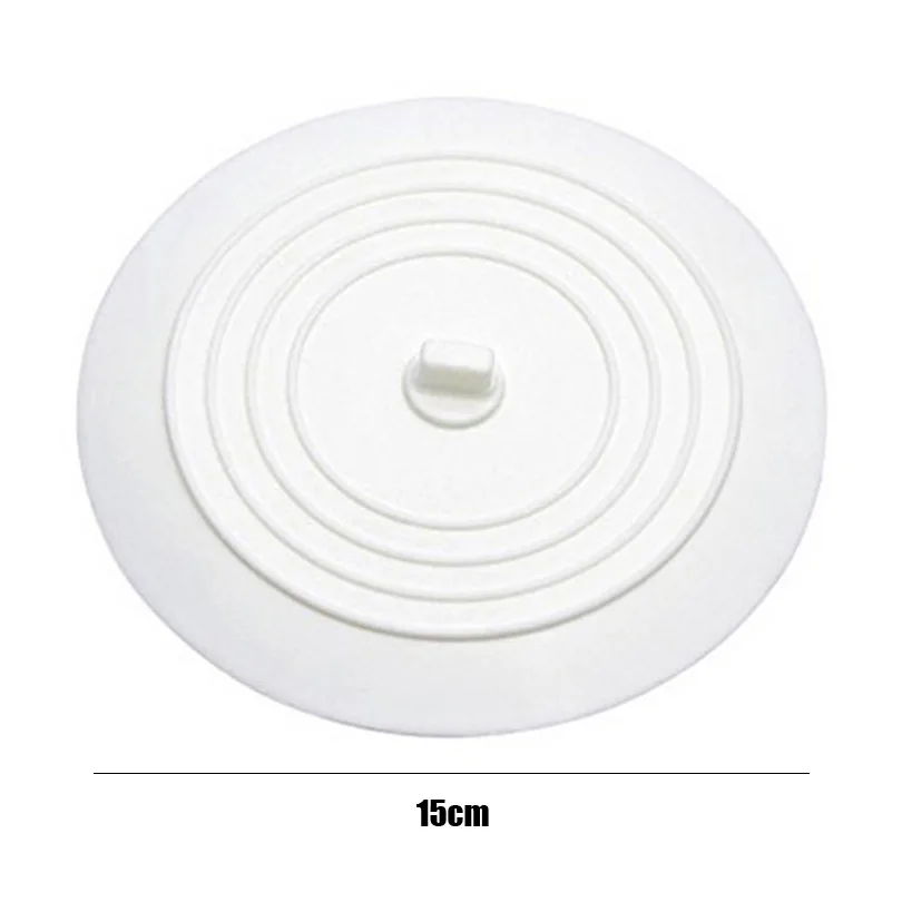

Food Grade FDA Large Round Silicone Shower Bathtub Plug 15cm Sink Stopper Kitchen & Bath