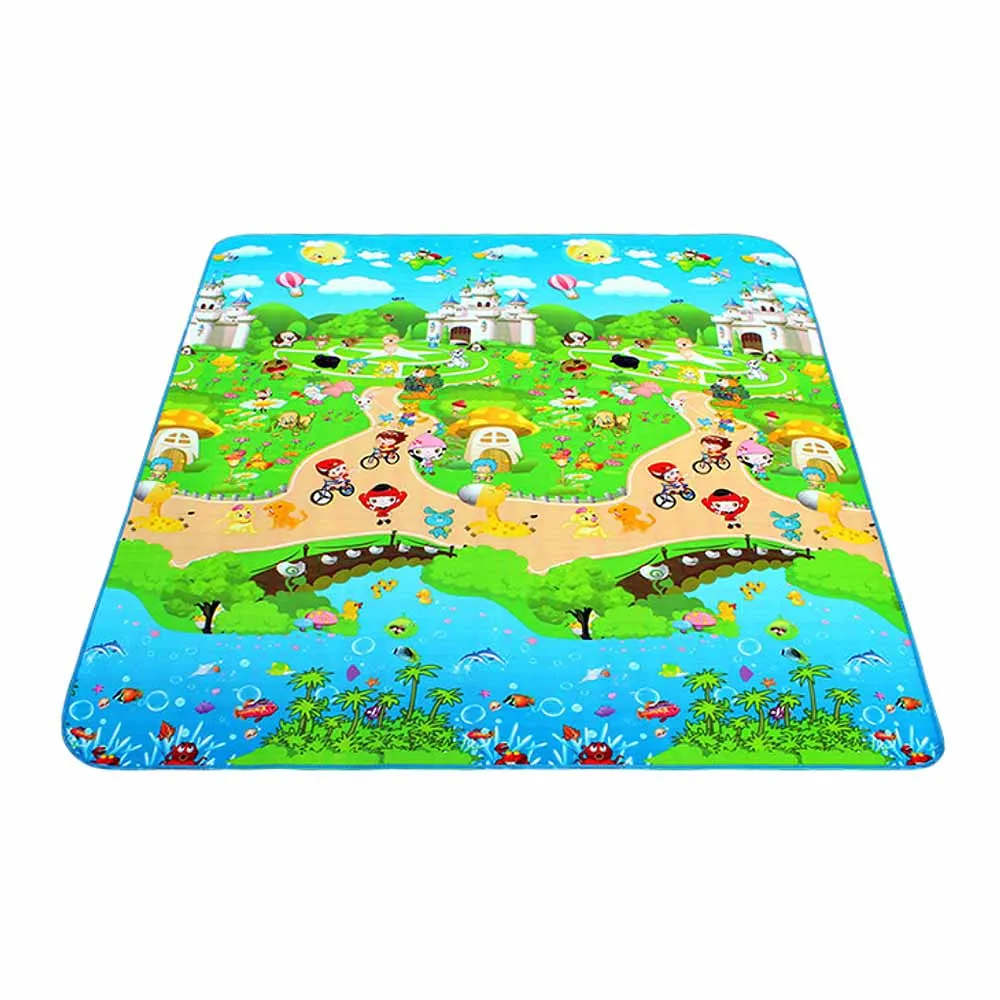 Детский коврик Toy180x150cm детский для ползания игровой пазл занятий спортом