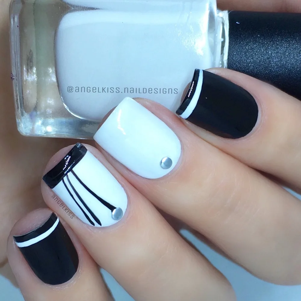 Подводка для дизайна ногтей сделай сам со стразами матовая ручка бисера