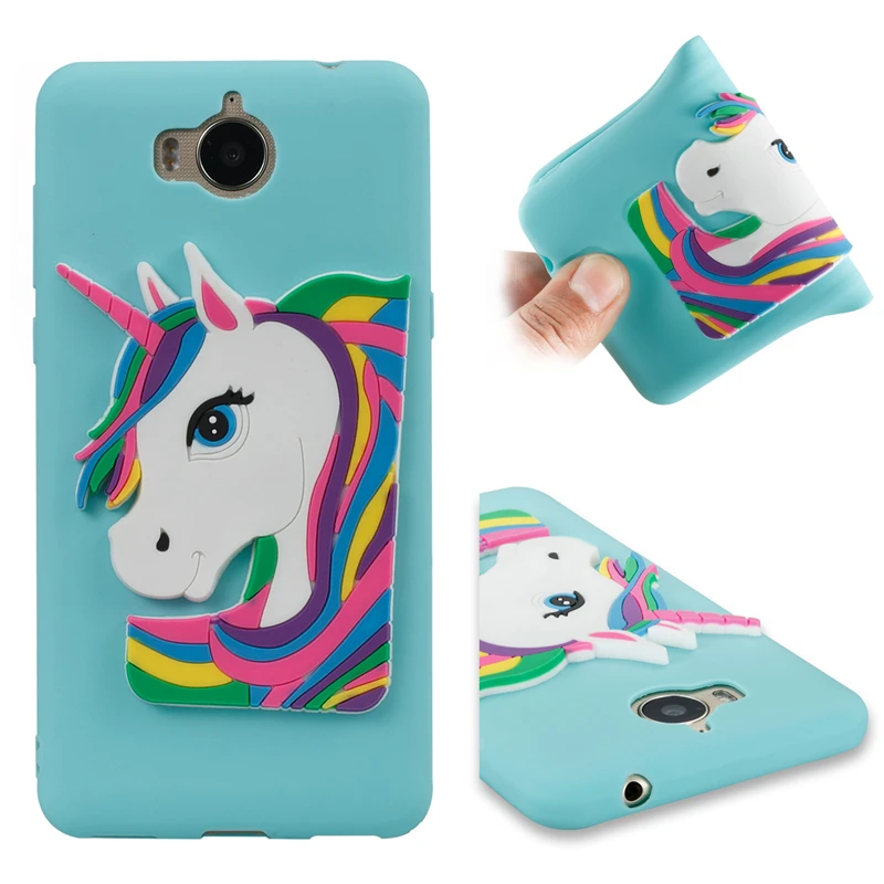 Coque новый протектор чехол для Huawei Y5 2017 ТПУ задняя крышка + Мягкий силиконовый Y6