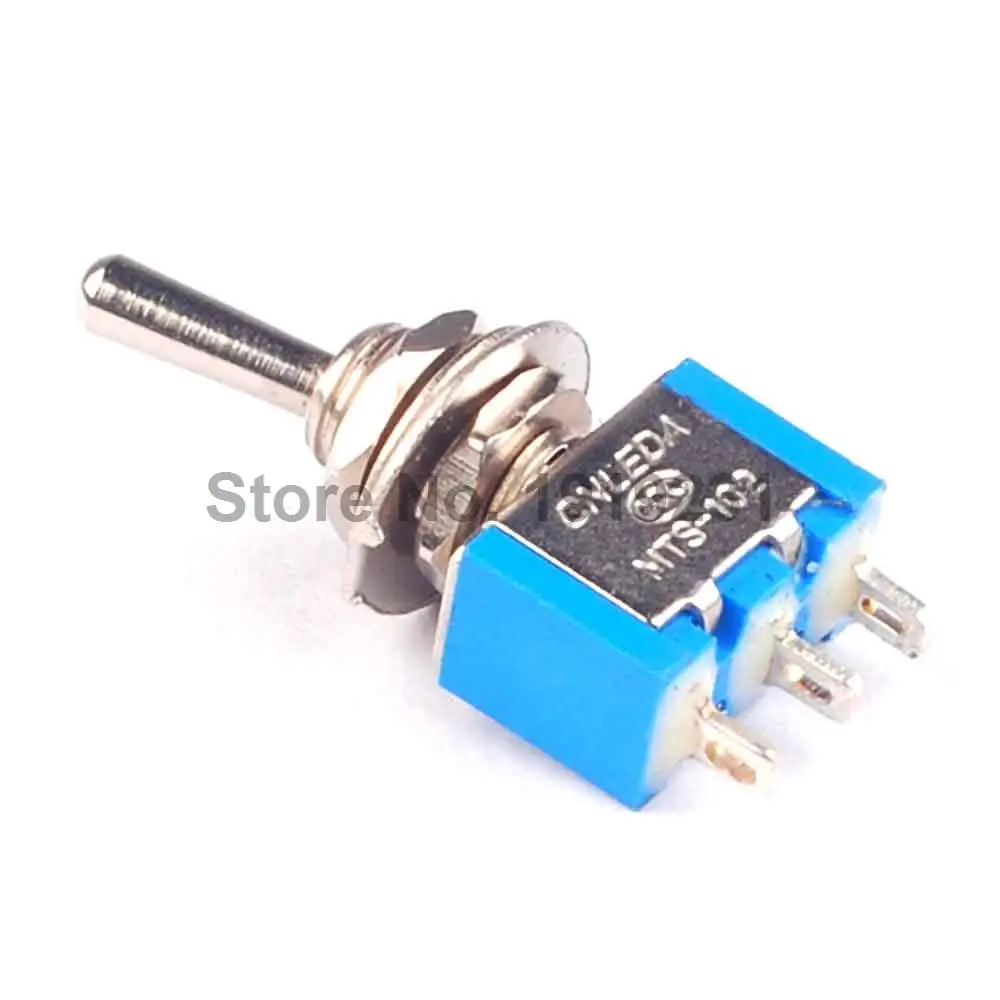 1 шт. синий SPDT 3 Pin ON Мини тумблер AC 6A/125V|switch ac|switch switchswitch |