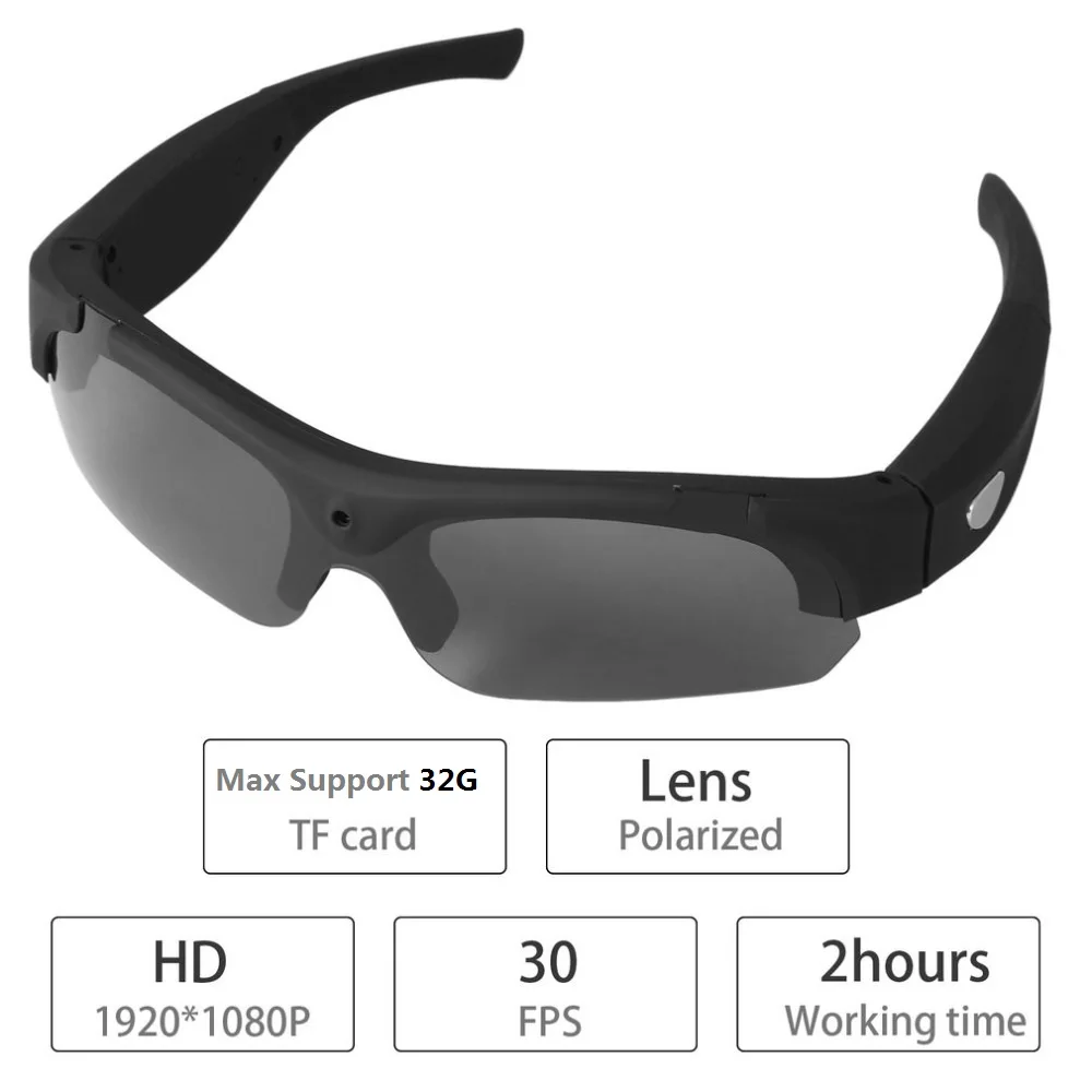 Lightdow 1080 P Беспроводной Солнцезащитные очки для женщин Камера Очки Регистраторы