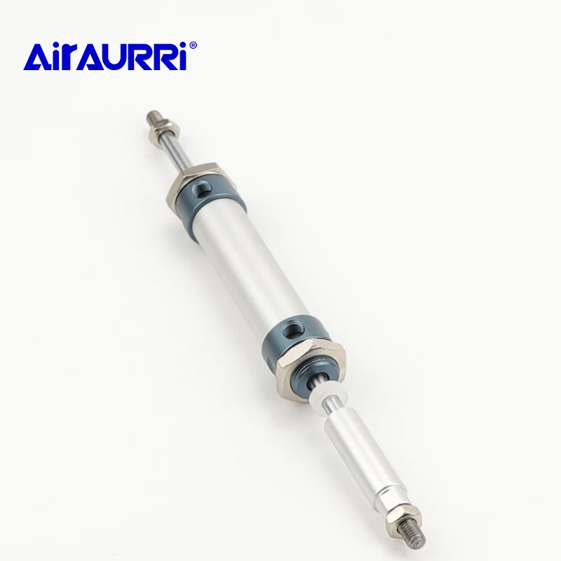 

MALJ series mini cylinder adjustable 16 / 20/25 / 32mm aperture 25-500mm stroke double acting pneumatic type