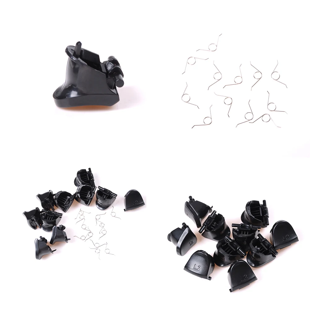 10PCS For Play Station 4 PS4 Controller L2 R2 Trigger Buttons + Springs Tool Replacement Parts Dualshock Controllers | Инструменты