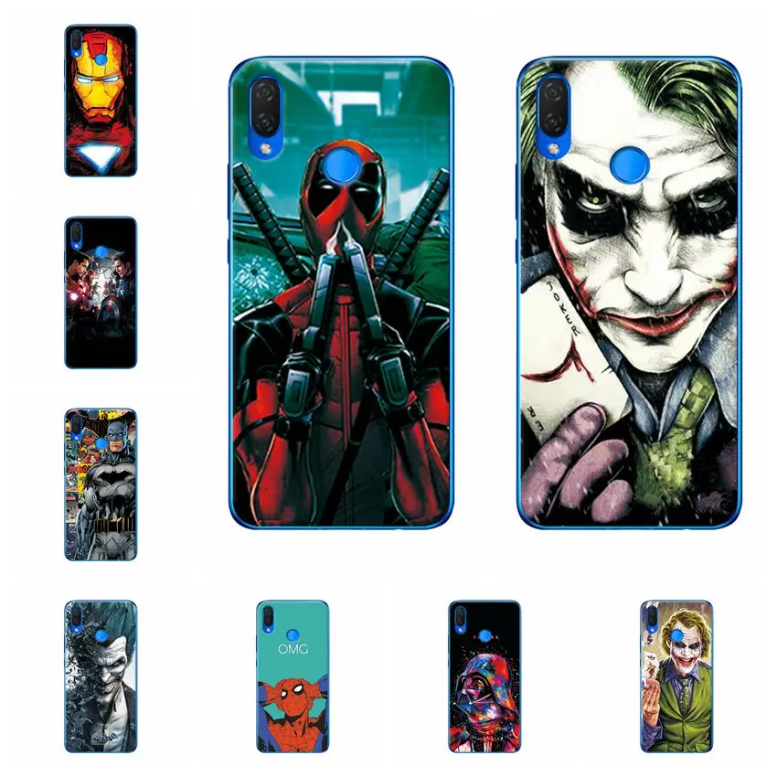 Очаровательный чехол для телефона Marvel Hero Captain America Huawei Nova 3 шикарные чехлы с