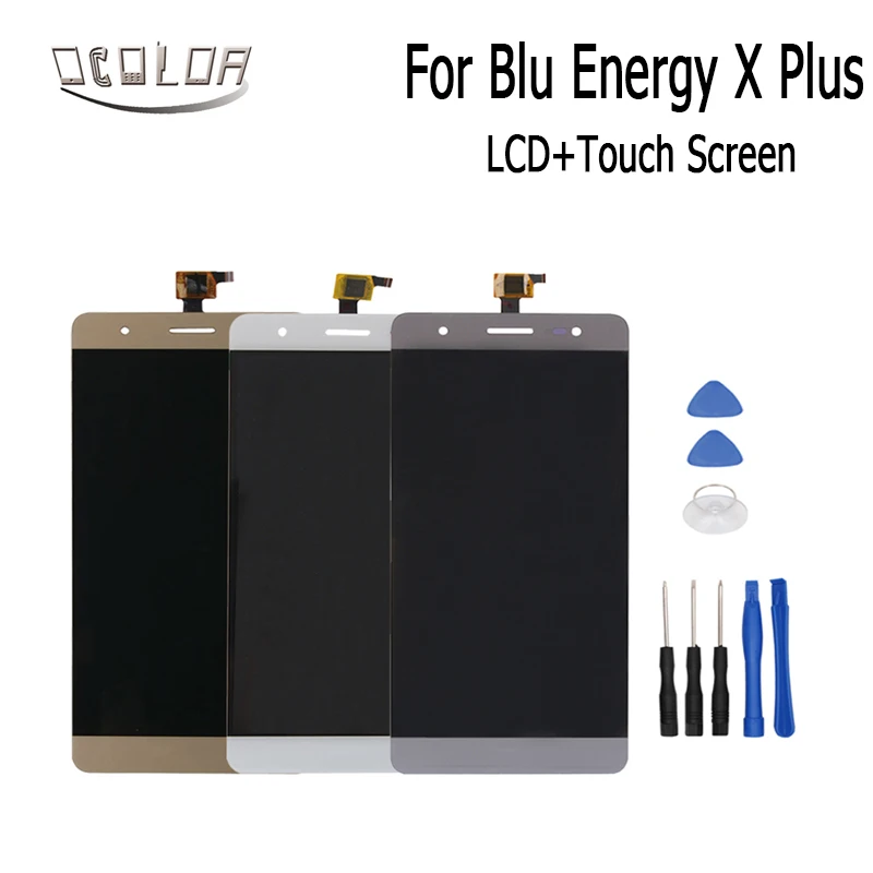 Ocolor для BLU энергии x плюс ЖК дисплей и Сенсорный экран сборки префект смартфон
