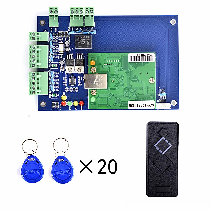 20 шт. RFID карты + бесплатная английский Программы для компьютера Управление