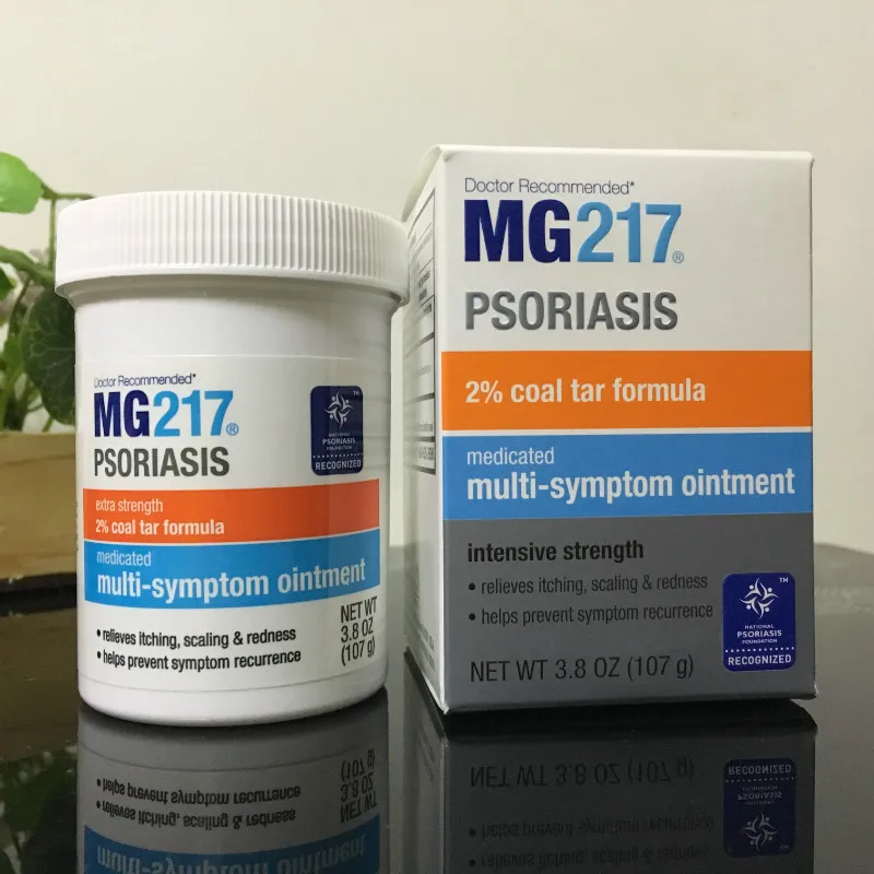MG217 лечение псориаза лекарственное кондиционирование 2% мазь от угольного дегтя с