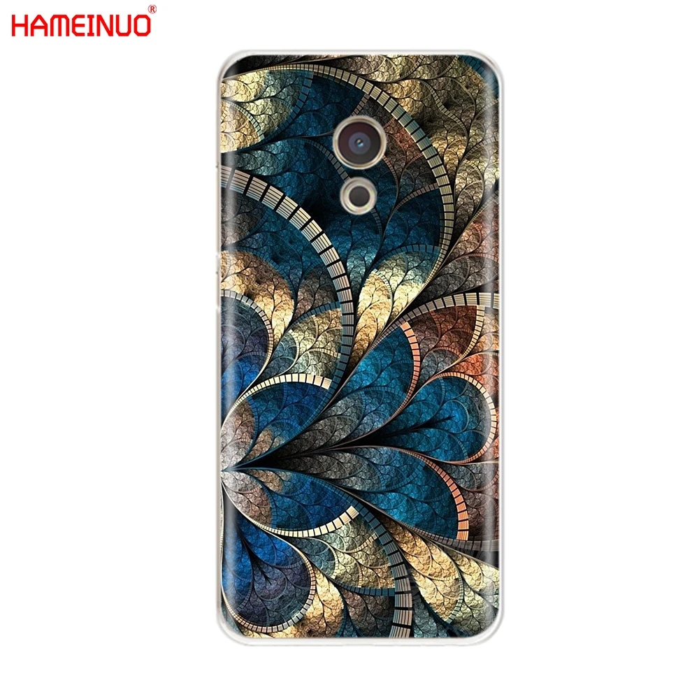 Красочная Фрактальная крышка HAMEINUO для Meizu M6 M5 M5S M2 M3 M3S MX4 MX5 MX6 PRO 6 5 U10 U20 note