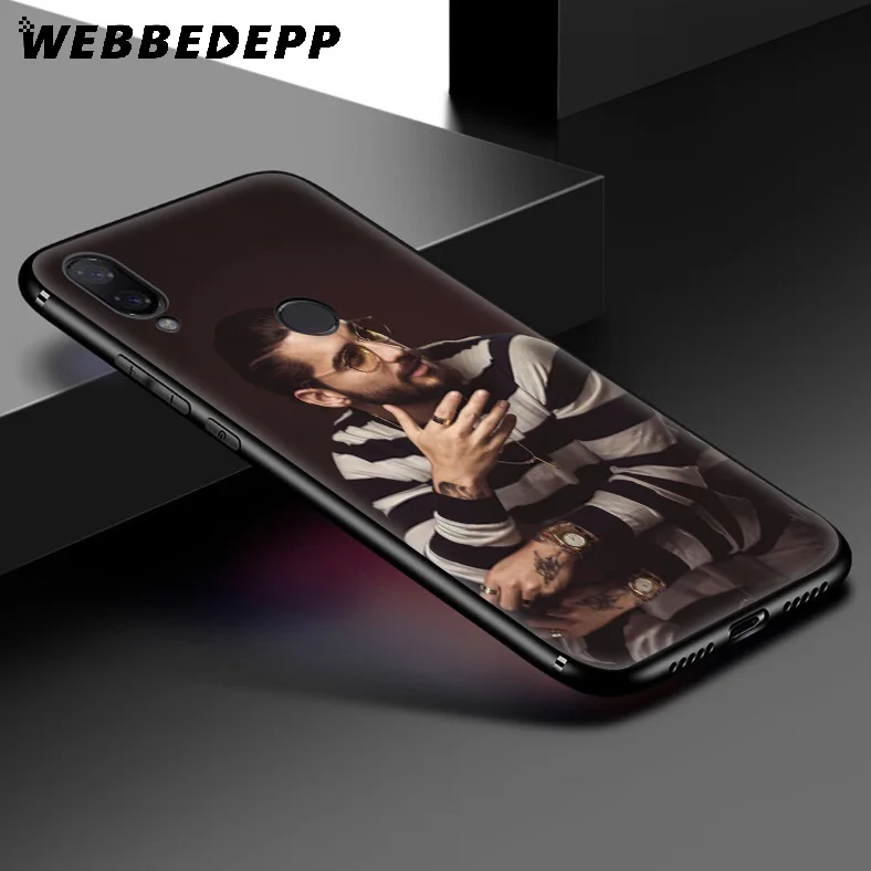 Мягкий чехол WEBBEDEPP Maluma Singer для Xiaomi Redmi K20 7A 4A 4X 5 5A 6 6A S2 Note 8 4 7 Pro Plus Prime |