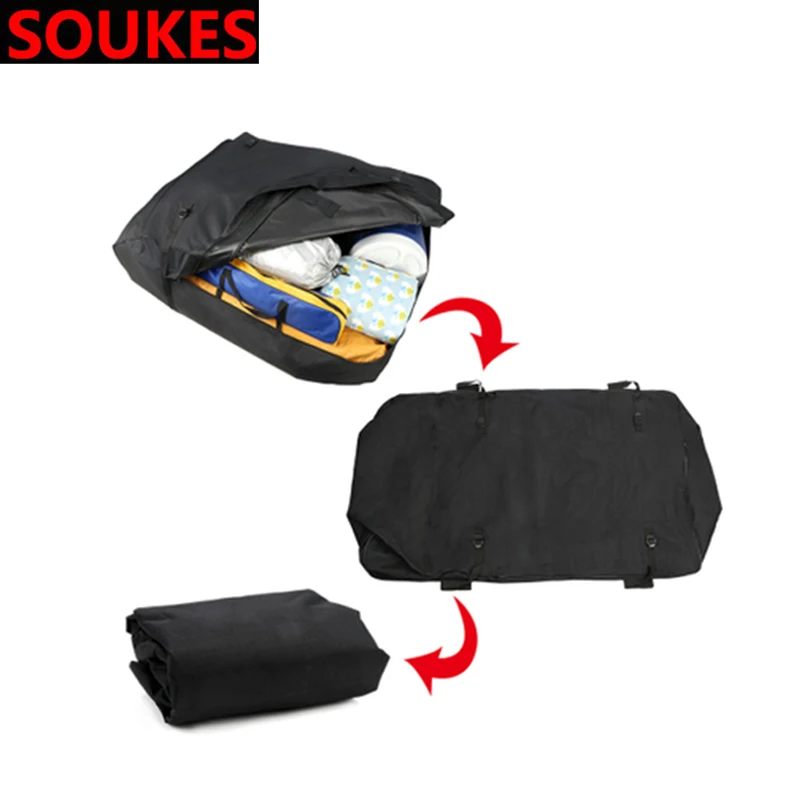 Автомобильная Большая вместительная сумка для хранения багажника на крышу Alfa Romeo