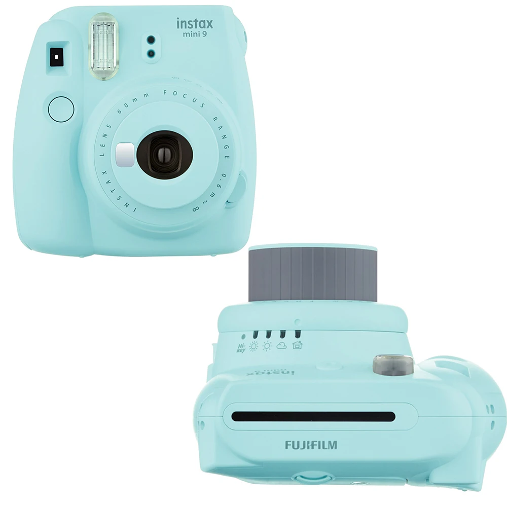 Подлинный Fujifilm Instax Mini 9 камера Fuji мгновенная обновленная мини 8 пленка фото камера селфи объектив+ крупным планом объектив 5 цветов