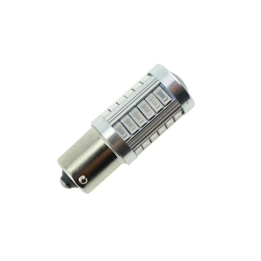YCCPAUTO 1156 5630 BA15S P21W светодиодный сигнал поворота задние фонари 33 SMD Автомобильные стоп-сигналы задние лампы DRL белый красный желтый 1 шт