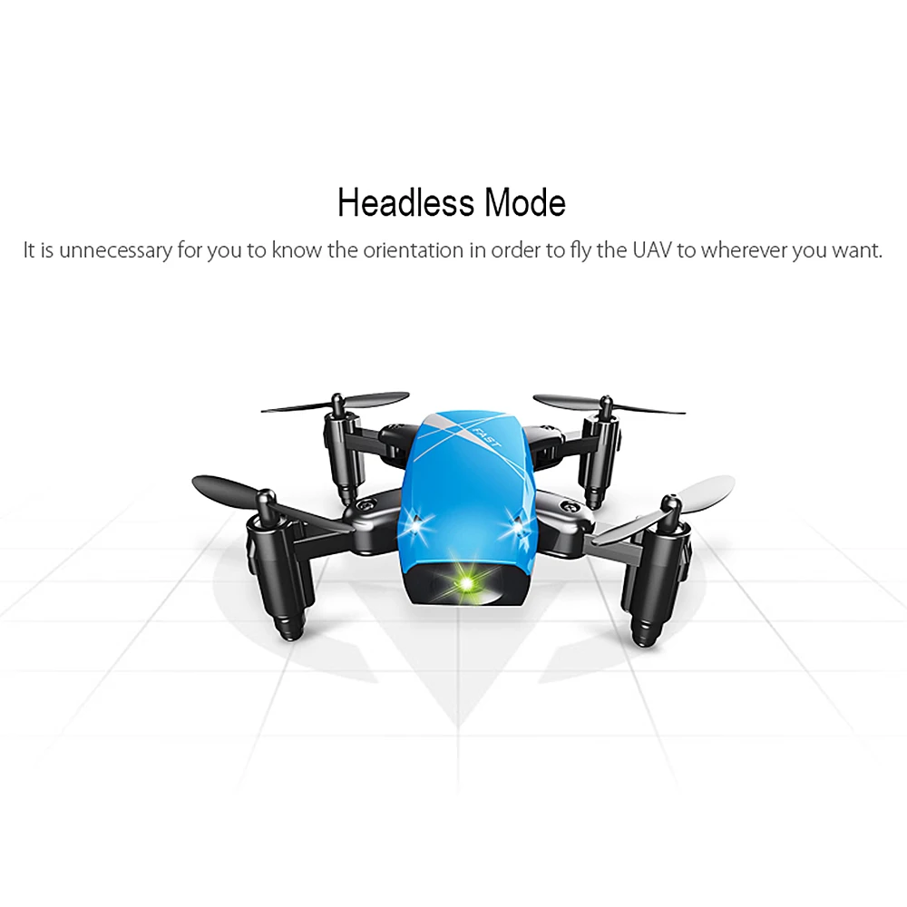 Opvouwbare Мини RC Карманный Дрон Квадрокоптер Vliegtuigen UAV WiFi Vaste Luchtfotografie Дроны с камерой HD