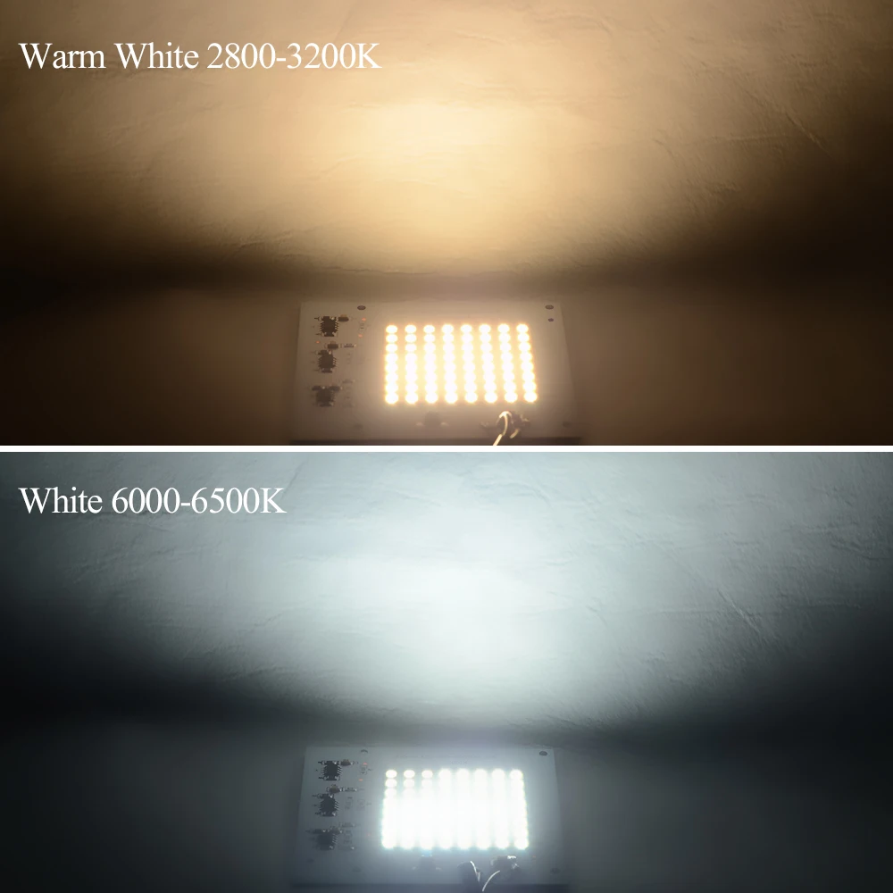 Умная Светодиодная лампа с интегральной схемой 220 В переменного тока 90 Вт 50 30 20 10