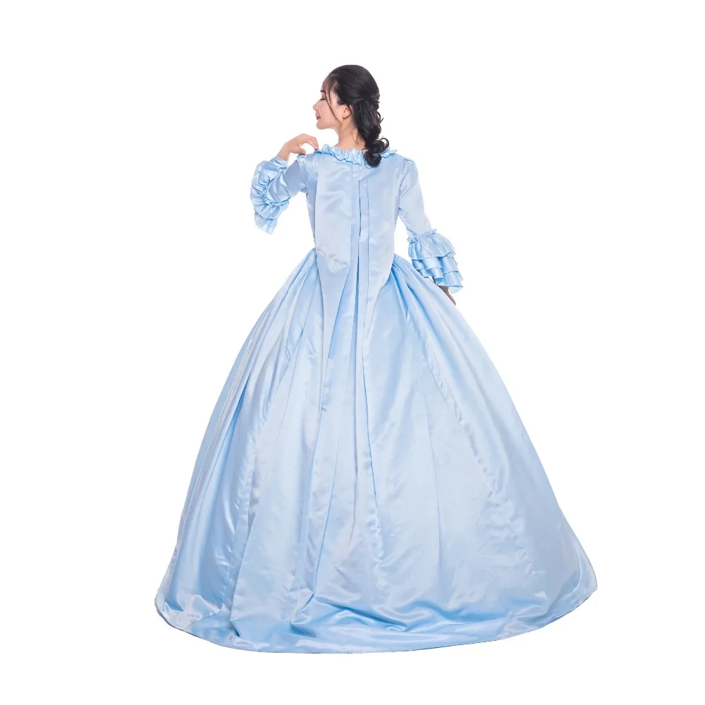 Victorian Tea Colonial Party Dress Marie Antoinette Gown Rococo Baroque Paris | Женская одежда