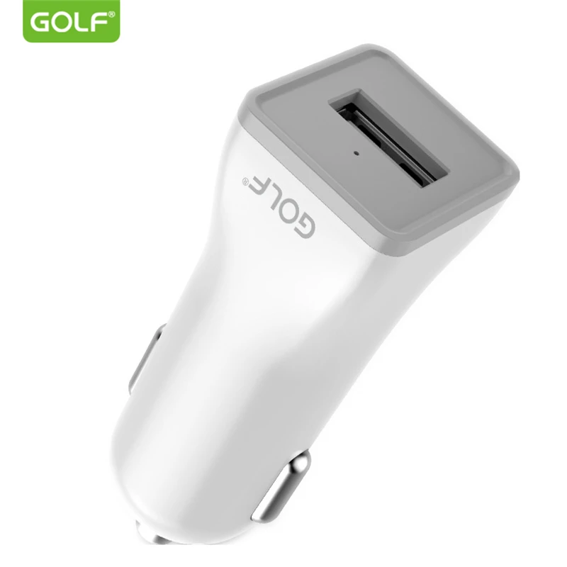 Автомобильное зарядное устройство GOLF 1A с выходом USB для iPhone X iPad Samsung LG Moto OnePlus ZUK Honor