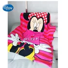 Одеяла Disneyland с изображением Микки Мауса и Минни, размер 100 х 140 см, украшение для детской кровати, дома, спальни