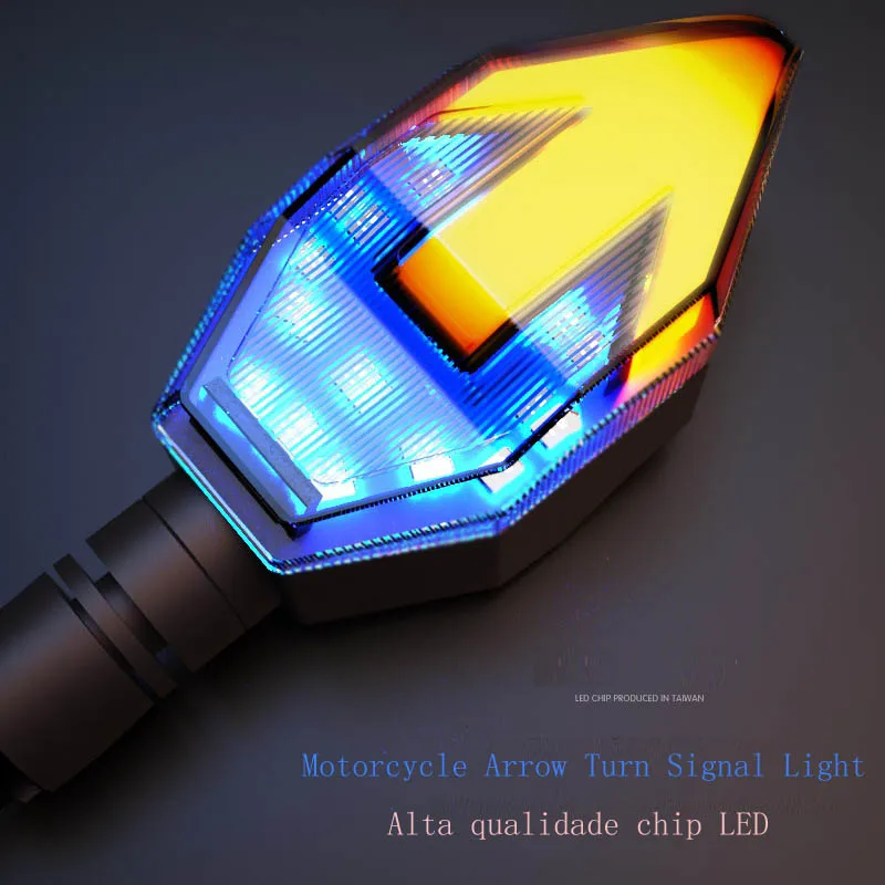 

RZOJUNMA Motorcycle LED Signal Lamp Waterproof Turn 12V Lights Modified Decorative 150nk Signal Lights
