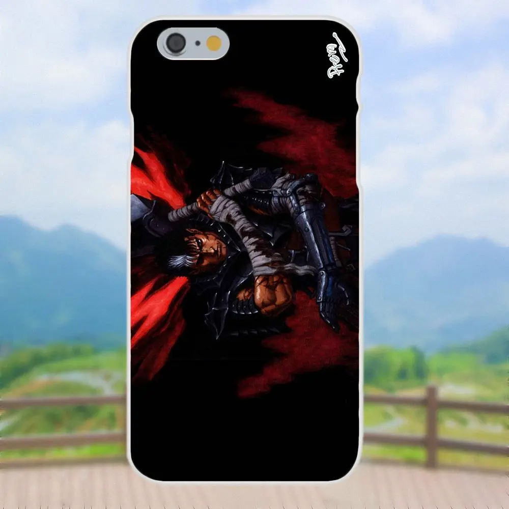Берсерк аниме для Moto G G2 G3 G4 G5 htc 530 626 628 630 816 820 один A9 M7 M8 M9 M10 E9 плюс U11 прекрасный