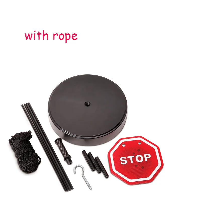 with rope Гаражный датчик парковки СВЕТОДИОДНЫЙ стоп гаражный знак парковочный свет вспомогательная система мигающие светодиодные фары для парковки стоп знак Прямая - Цвет: with rope