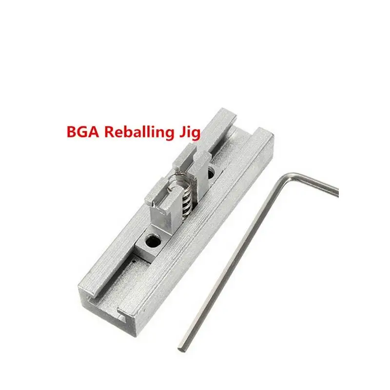 Тепло Bga Reball Reballing Net универсальные трафареты шаблон набор серебряной стали сварочные флюсы с подставкой
