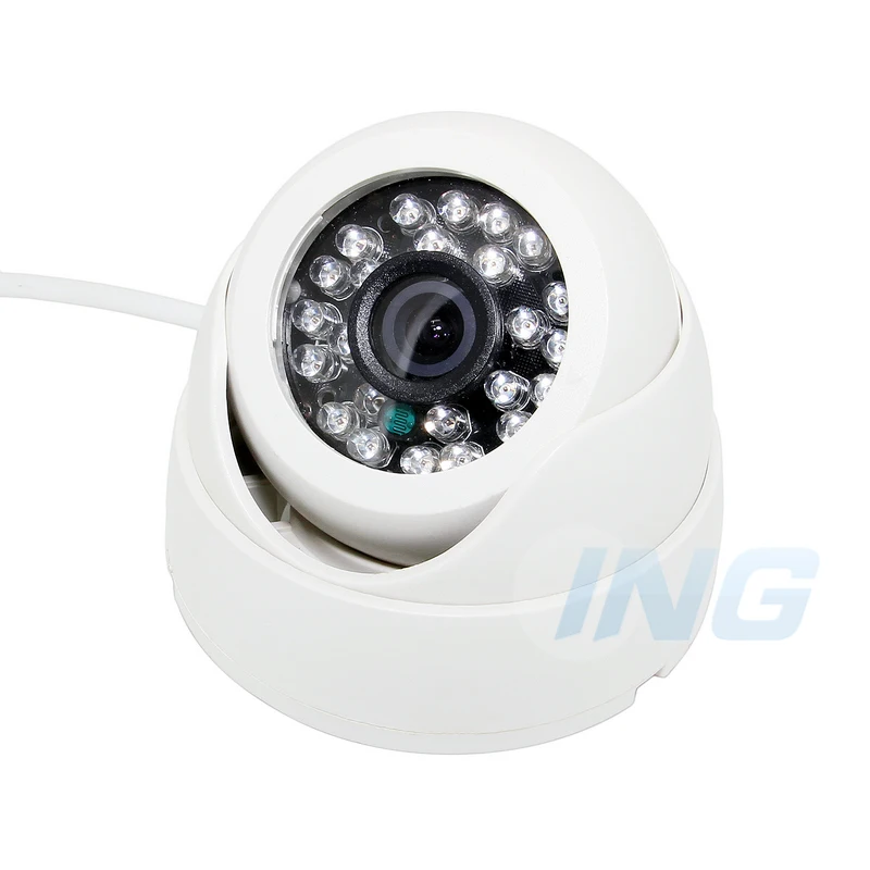 POE HD 1080P внутренняя IP камера МП светодиодный ИК купольная ONVIF безопасности ночного
