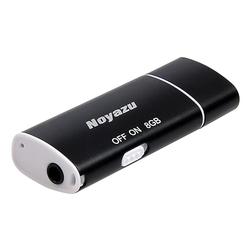 Noyazu V17 маленький USB диктофон Голосовая активация цифровой аудио рекордер портативный маленький мини диктофон Mp3 плеер 8 Гб