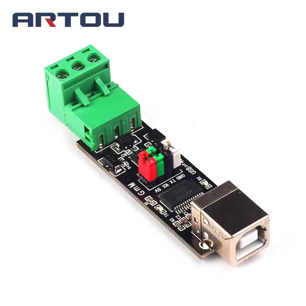 Двойная защита от USB к модулю 485 чип FT232 TTL/RS485 двойная функция 2 0 TTL RS485
